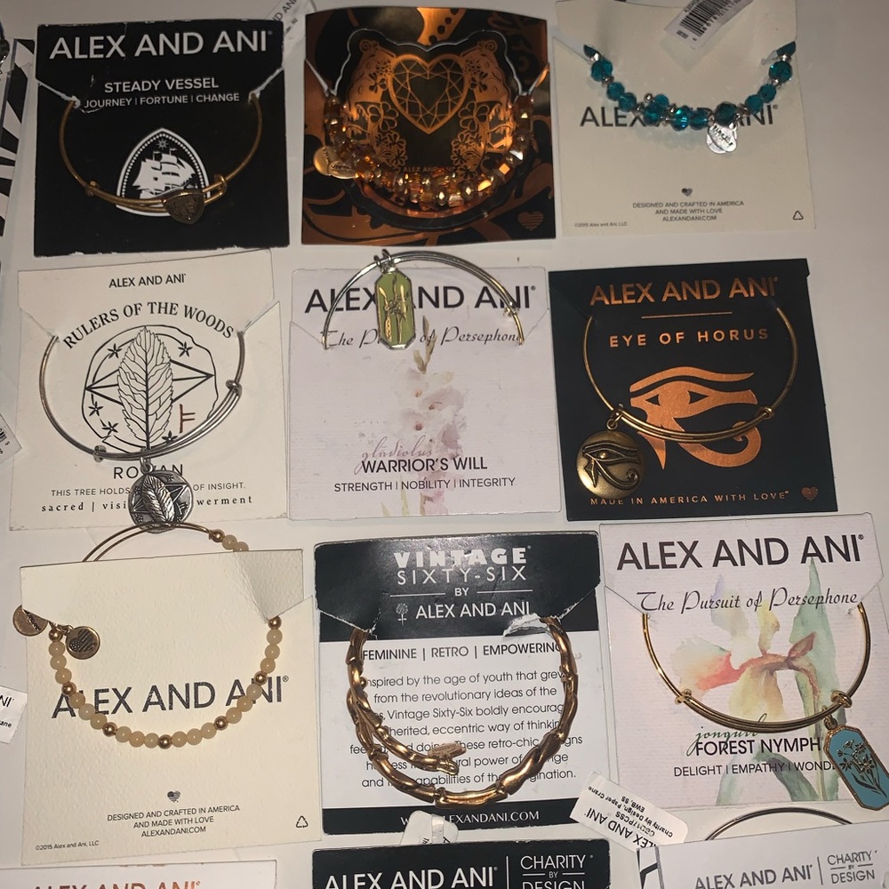 20 New Alex and Ani Bracelets Lot 3 - Picture 3 of 10